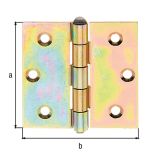 SPONA ZA POHIŠTVO ALBERTS 76X76X2 MM