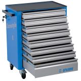 VOZIČEK ZA ORODJE UNIOR 770X440X895 MM 8 PREDALOV ART. 940E6