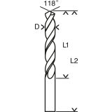 SVEDER ZA BETON SDS PLUS BOSCH 7X200X265 MM