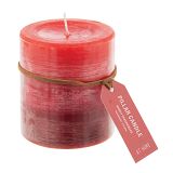 SVEČA BIZZOTTO 7X7.5 CLEOFE RDEČA SCENTED