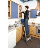 PROSTOSTOJEČA LESTEV KRAUSE MONTO SEPURO 1X8 STOPNIC 2.3M DELOVNA VIŠINA 3.7M