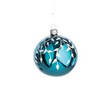 STEKLENA BUNKA GLOSSTYLE 80 MM 6/1 TEMNO MODRA 3 Z IN 3 BREZ DEKORJA