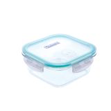 VEČNAMENSKA DOZA STEUBER 800 ML CLOC STEKLENA S PLASTIČNIM POKROVOM