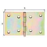 SPONA ZA POHIŠTVO ALBERTS 81X128X1.50 MM