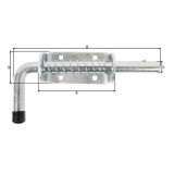 PREČNI ZAPAH ALBERTS 85 MM Z VZMETJO