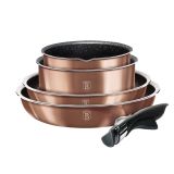GARNITURA / SET POSODE BERGHOFF 9 DELNA ROSE GOLD