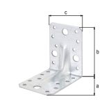 VEZNI ELEMENT ALBERTS 90X90X65 MM KOTNI TEŽKA IZVEDBA