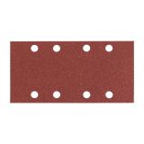 SAMOPRITDILNI BRUSNI LIST BOSCH 10-DELNI SET C430 RDEČ 93X185 MM G100 8 LUKENJ