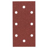 SAMOPRITRILNI BRUSNI DISK BOSCH 93X185 MM K60 8 LUKENJ RDEČA BARVA ZA LES