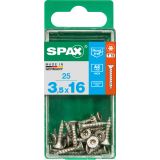 RF UNIVERZALNI VIJAK SPAX A2 TRX 3.5X16 V ZAVITKU 25 KOS