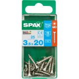 RF UNIVERZALNI VIJAK SPAX A2 TRX 3.5X20 V ZAVITKU 25 KOS