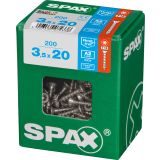 RF UNIVERZALNI VIJAK SPAX A2 TRX 3.5X20 ZAV=200KOS