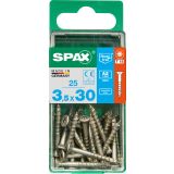 RF UNIVERZALNI VIJAK SPAX A2 TRX 3.5X30 V ZAVITKU 25 KOS