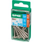 RF UNIVERZALNI VIJAK SPAX A2 TRX 3.5X35 V ZAVITKU 25 KOS