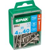RF UNIVERZALNI VIJAK SPAX A2 TRX 4.5X40 V ZAVITKU 25 KOS