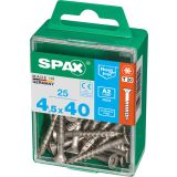 RF UNIVERZALNI VIJAK SPAX A2 TRX 4.5X40 V ZAVITKU 25 KOS