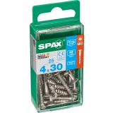 RF UNIVERZALNI VIJAK SPAX A2 TRX 4X30 V ZAVITKU 25 KOS