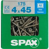 RF UNIVERZALNI VIJAK SPAX A2 TRX 4X45 V ZAVITKU 175 KOS