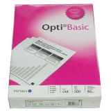 PAPIR ZA TISKANJE IN FOTOKOPIRANJE A4 80GR OL OPTI BASIC 500 LISTOV/1KOS