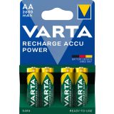 POLNILNI BATER.VLOŽEK VARTA ACCU AA/R6 R2U 2600 MAH BL/4 PREDNAPOLNJENE