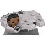 AKCIJSKA FIGURA FUNKO POP SUPER DLXE STAR WARS LANDO IN MILLENIUM FALCON