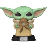 AKCIJSKA FIGURA FUNKO POPSTAR WARS MANDALORIAN THE CHILD W/ FROG
