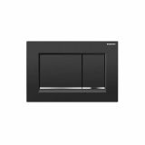 TIPKA, AKTIVIRNA GEBERIT SIGMA 30 ČRNA-KROM-SIJAJ-ČRNA