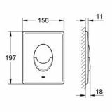 TIPKA, AKTIVIRNA GROHE SKATE AIR