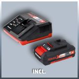 AKUMULATORSKE ŠKARJE ZA ŽIVO MEJO EINHELL GE-CH 1846 LI KIT 18V Z 2AH BATERIJO IN POLNILNIKOM