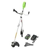 AKUML. KOSILNICA Z NITKO KIACATU 40V Z 4AH BATERIJO IN POLNILNIKOM DVOROČAJNA