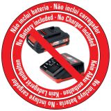 AKUMULATORSKI PUHALNIK EINHELL GC-CL 18 LI E- SOLO POWER X-CHANGE