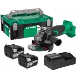 AKUMULAT. KOTNI BRUSILNIK HIKOKI G18DSL2 125 MM 2X5.0AH