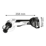 AKUMULATORSKI KOTNI BRUSILNIK BOSCH GWS 18V-10 PC PROFESSIONAL