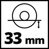 AKUMULAT. KOTNI BRUSILNIK EINHELL AXXIO SOLO POWER X-CHANGE