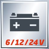 EINHELL POLNILNIK AKUMULATORJEV IN STARTER CC-BC 30 , 6 V / 12 V / 24 V, 3 - 400 AH, 100 A - 5 SEC