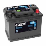AKUMULATOR ZA AVTO EXIDE CLASSIC EC550 AH55 D+ 460A 242X175X190