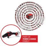 AKUMULATOR. VERIŽNA ŽAGA EINHELL GE-PS 18/15 LI BL SOLO