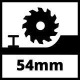 AKUMULATORSKA KROŽNA ŽAGA EINHELL TE-CS 18/165 LI SOLO POWER X-CHANGE