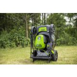 AKUMULATORSKA KOSILNICA GREENWORKS 80V 46 CM POTISNA Z BATERIJO 4AH IN POLNILNIK