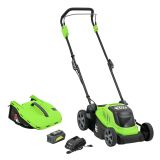 AKUMULATORSKA KOSILNICA KIACATU 40V 38CM Z 4AH BATERIJO IN POLNILNIKOM