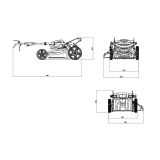 AKUMULATORSKA KOSILNICA KIACATU 40V 46CM Z 4AH BATERIJO IN POLNILNIKOM SAMOHODNA