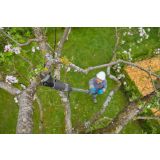 TELESKOPSKE AKU. ŠKARJE GARDENA HIGHCUT 360 18V ZA VEJE P4A SET