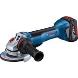 AKUMULATORSKI KOTNI BRUSILNIK BOSCH PROFESSIONAL GWS 18V-10 P + L-BOXX