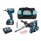 SET LXT MAKITA DLX2071M