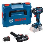 AKUMULATORSKI VRTALNI VIJAČNIK BOSCH FLEXICLICK GSR 18V-90 FC SOLO + L-BOXX + 2 NASTAVKA FLEXI-CLICK