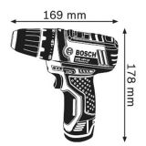 AKUMULATORSKI VRTALNI VIJAČNIK BOSCH GSR 12V-15 PROFESSIONAL