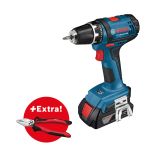 AKUMULATORSKI VRTALNI VIJAČNIK GSR 18-2 LI PLUS + KLEŠČE 'WIHA'
+ 2X 2,0 AH 18 V