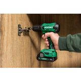 AKUMULATORSKI VRTALNIK HIKOKI DS18DA 2X 18V 2AH; KOVČEK