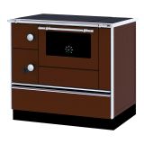 ŠTEDILNIK NA DRVA ALFA PLAM ALFA 90 H FAVORIT, RJAVA DESNI