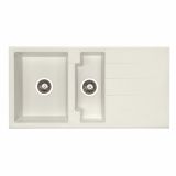 ALGRANIT POMIVALNO KORITO ALVEUS CUBO 70, A23 CREAM 980X500 MM